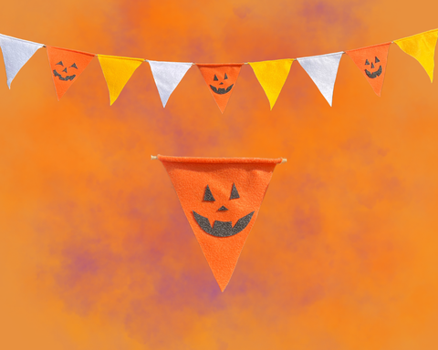 Handmade Candy Corn Garland