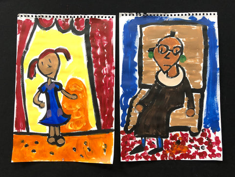 Portrait 106 A/B (2 items)