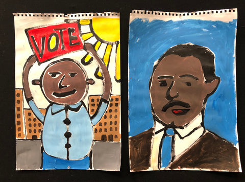 Portrait 107 A/B (2 items)